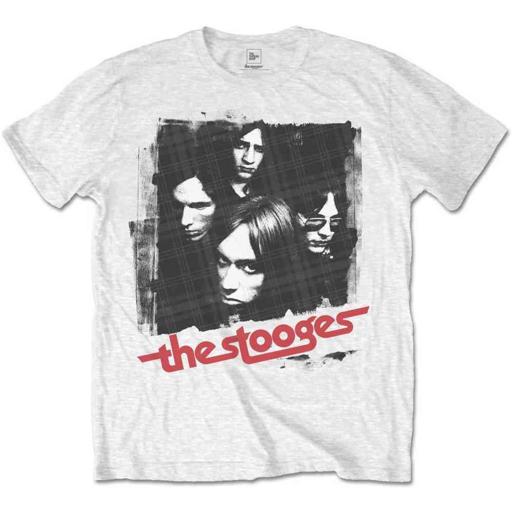 The Stooges - Four Faces Herren TShirt - Weiß